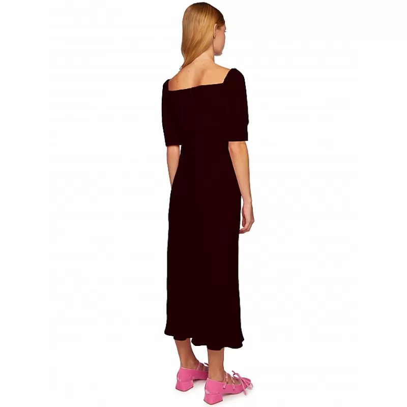 Vivetta Abito In Crepe De Chine Online