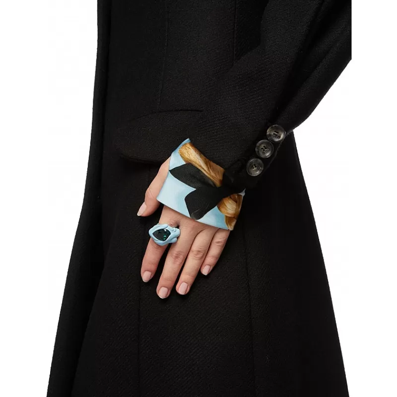 Vivetta Anello Con Cristallo Fashion