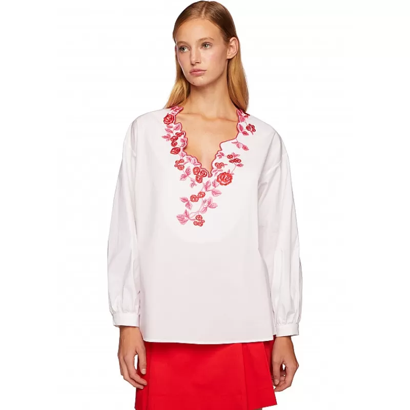 Vivetta Blusa Con Ricamo Profili Online
