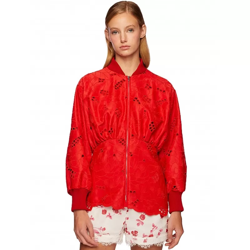 Vivetta Bomber In Pizzo Sangallo Sale