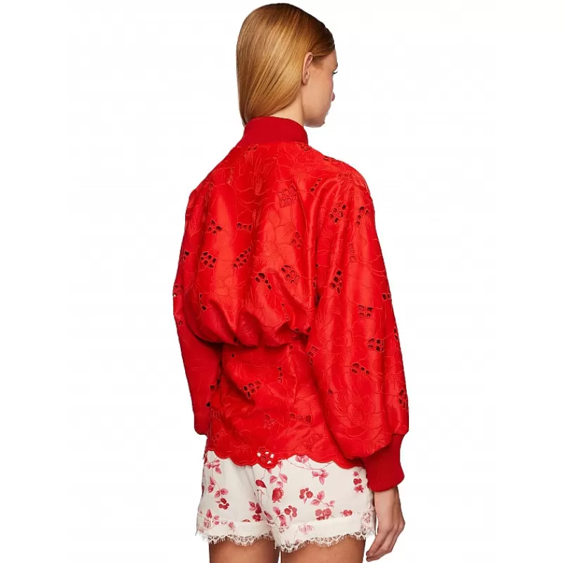 Vivetta Bomber In Pizzo Sangallo Sale