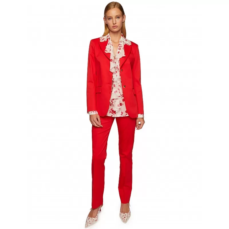 Vivetta Camicia Con Stampa Floreale Cheap