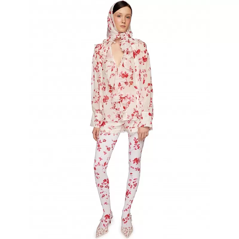 Vivetta Camicia Con Stampa Floreale Cheap