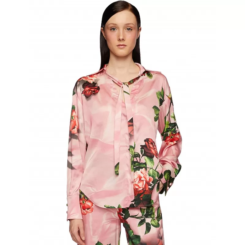 Vivetta Camicia Con Vasi E Fiori Best Sale