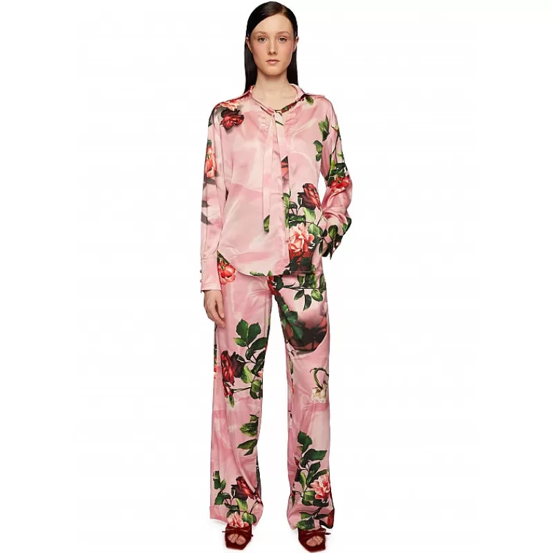 Vivetta Camicia Con Vasi E Fiori Best Sale