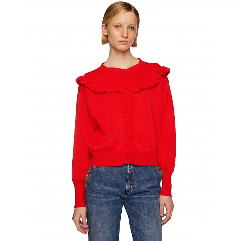 Vivetta Cardigan In Maglia Di Cotone New