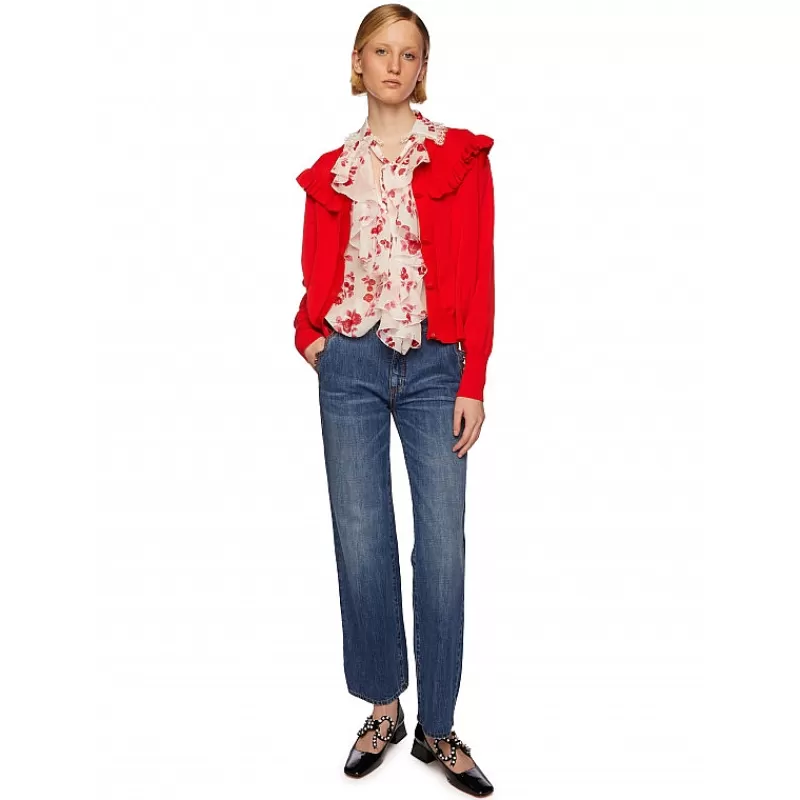 Vivetta Cardigan In Maglia Di Cotone New