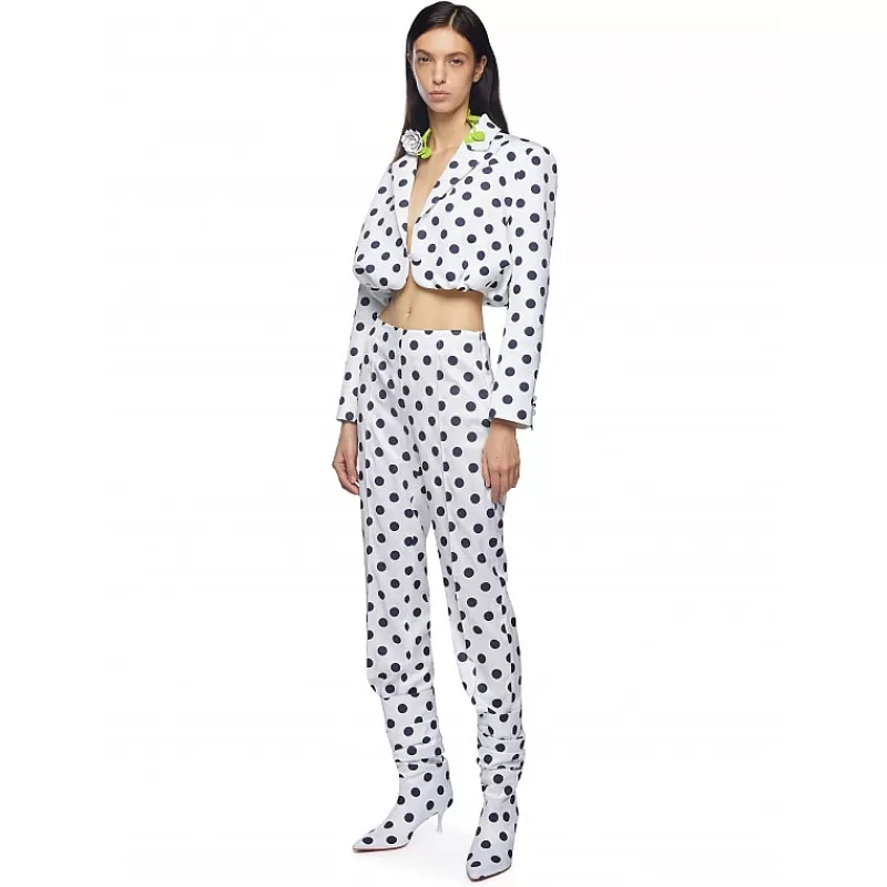 Vivetta Giacca Crop A Pois Clearance