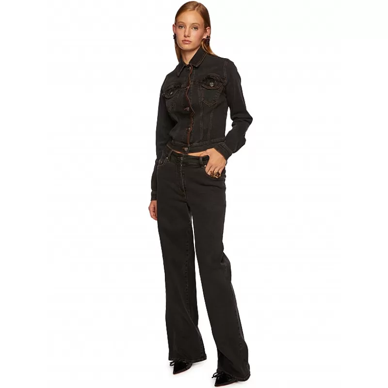 Vivetta Giacca In Denim Con Profilo Online