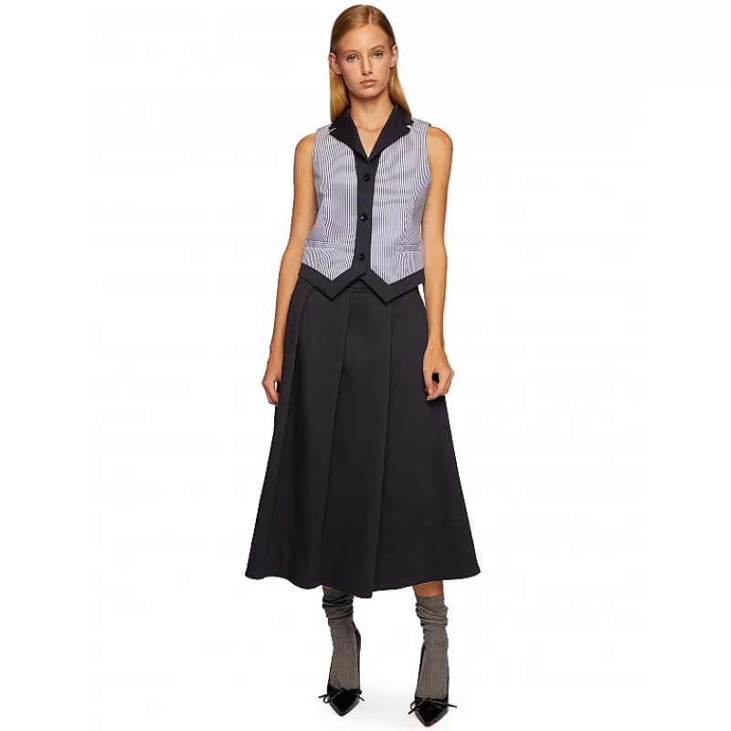 Vivetta Gilet A Righe Shop