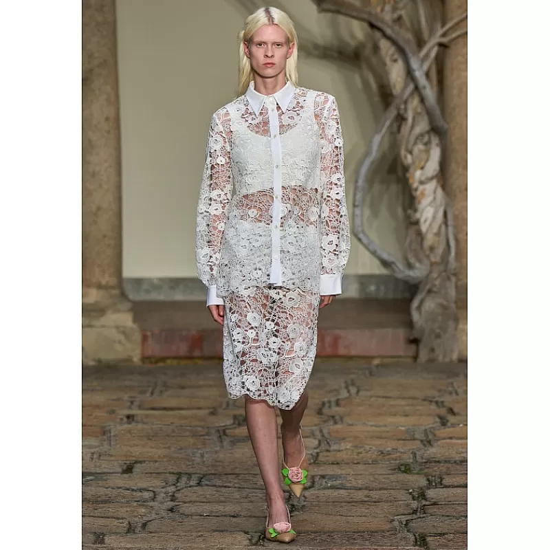 Vivetta Gonna A Tubino In Pizzo Sale