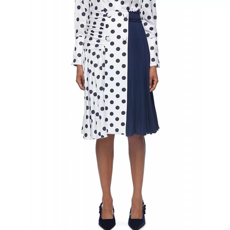 Vivetta Gonna In Georgette A Pois Flash Sale