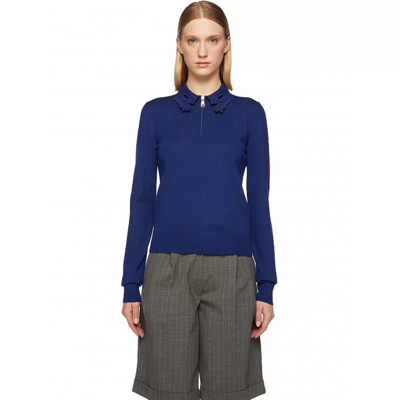 Vivetta Maglia Polo Con Collo A Mano Outlet