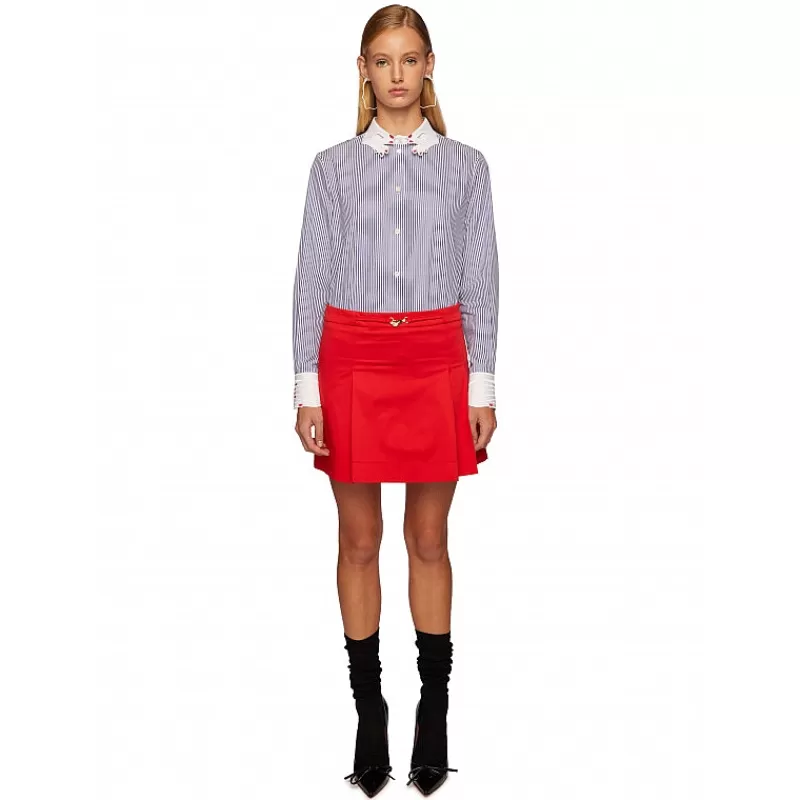 Vivetta Minigonna In Gabardina New