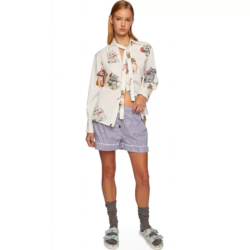 Vivetta Shorts A Righe Sale