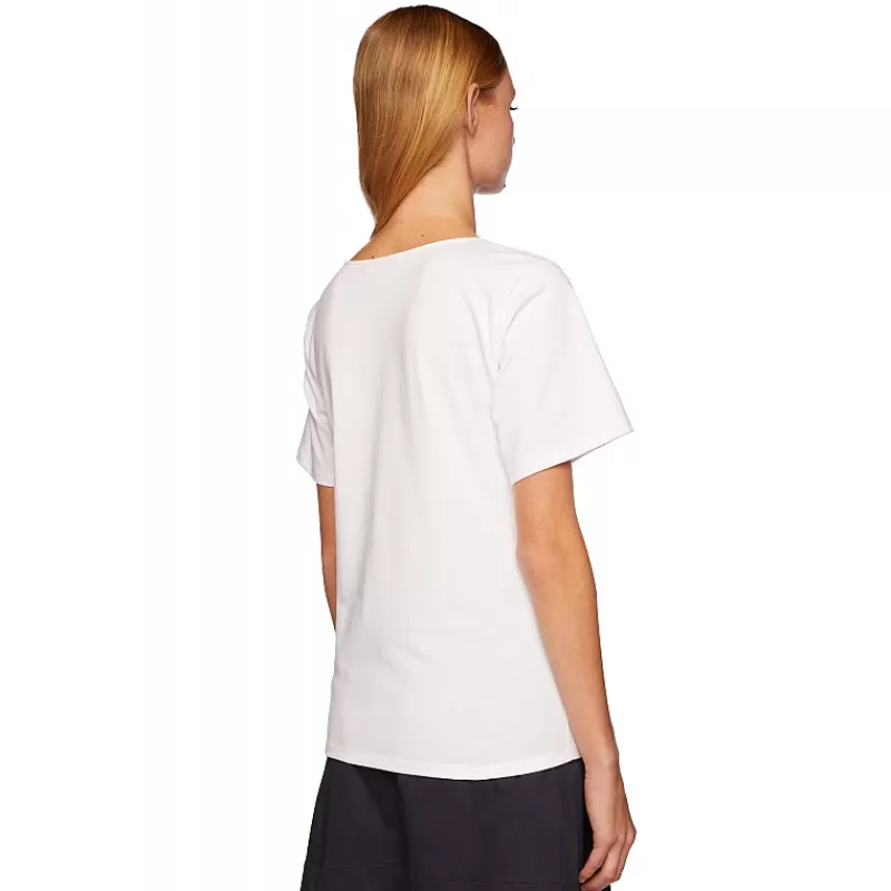 Vivetta T-Shirt Con Ricamo Profili Store